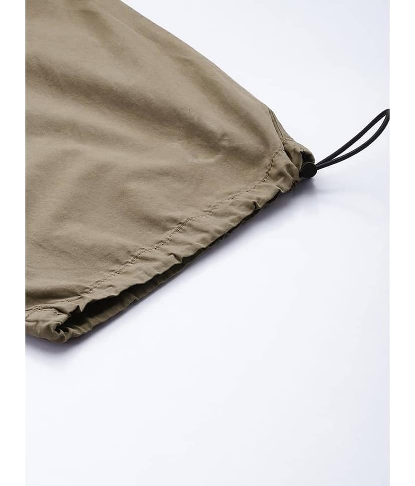 Bene Kleed Unisex Parachute Fit Cotton Cargos Trousers view 7