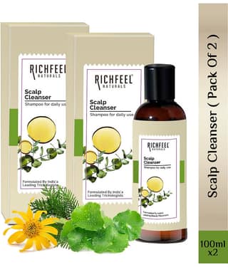 Richfeel Scalp Cleanser 100 Ml Pack of 2