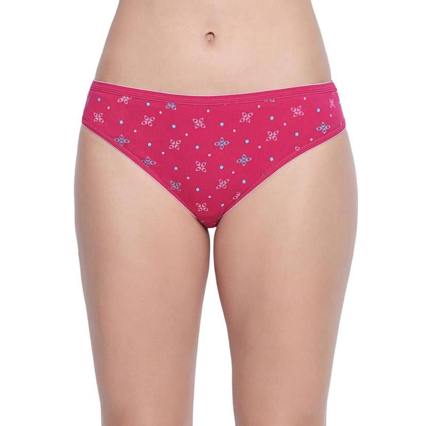 Bodycare women's combed cotton assorted Hipster Panty Pack of 6 ( E5000 ) view 2