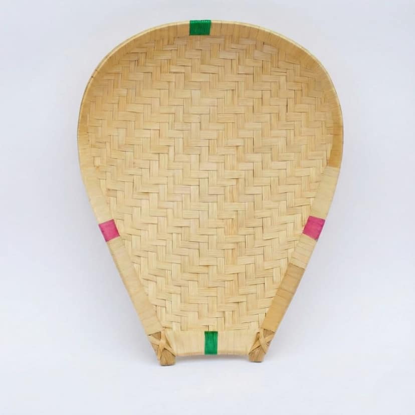 Palm Leaf Winnowing Basket