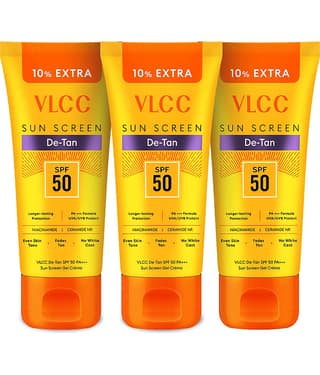 VLCC SPF 50 Sunscreen Cream For All Skin Type ( Pack of 3 )
