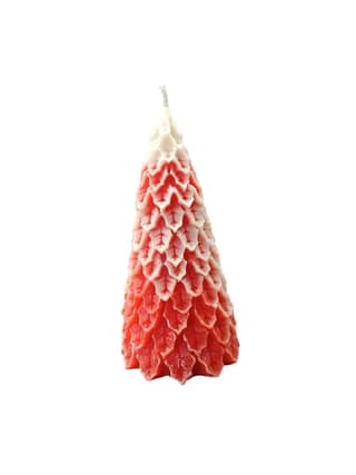 Festive Christmas Tree Candle - Holiday Decor Essential
