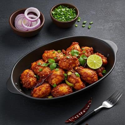 Andhra Style Chilli Chicken