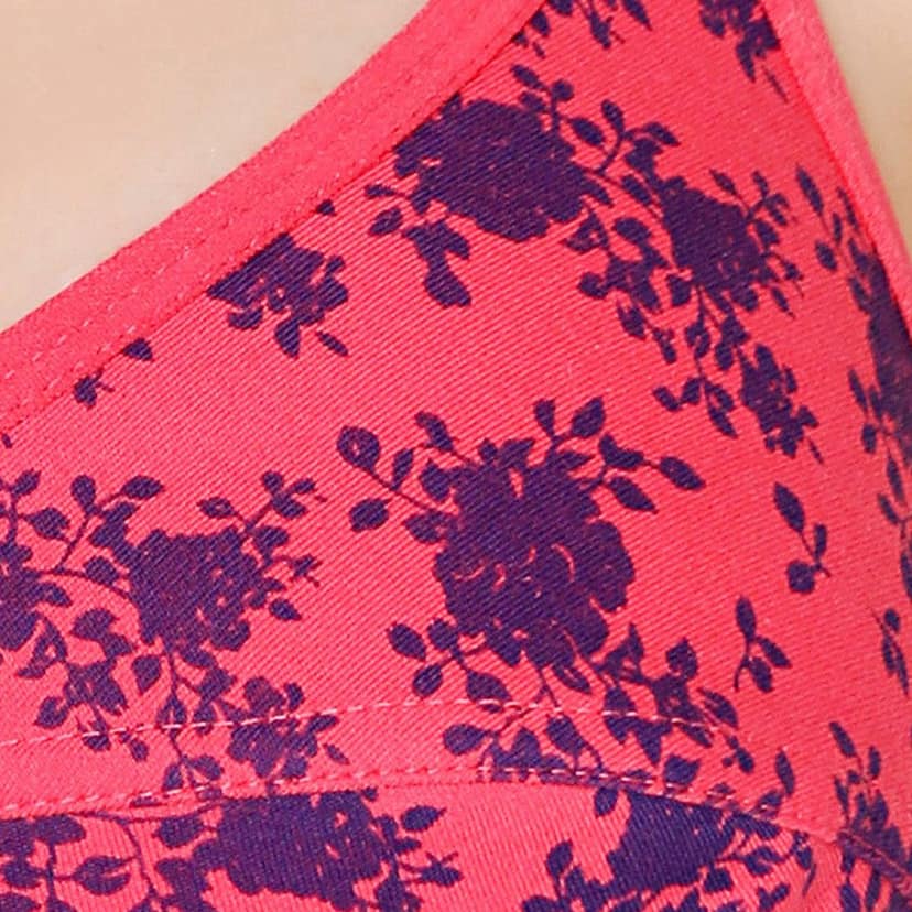 Bodycare cotton wirefree adjustable straps comfortable non padded Bra-1584CO view 5