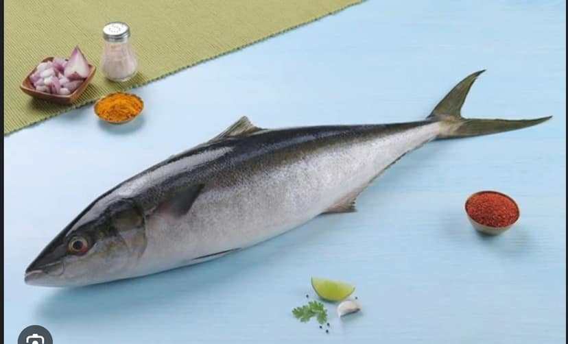 Marine Milk Fish/Poomeen(1kg-2kg)-Uncleaned - 1kg
