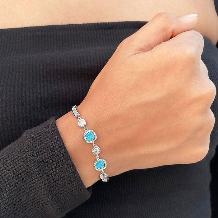 Silver Aurora Bracelet view 2