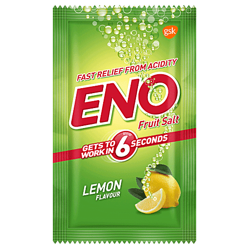 Eno Fruit Salt - Lemon Flavor, 5 g