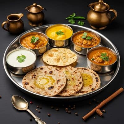 Ghee Roti Thali [o]