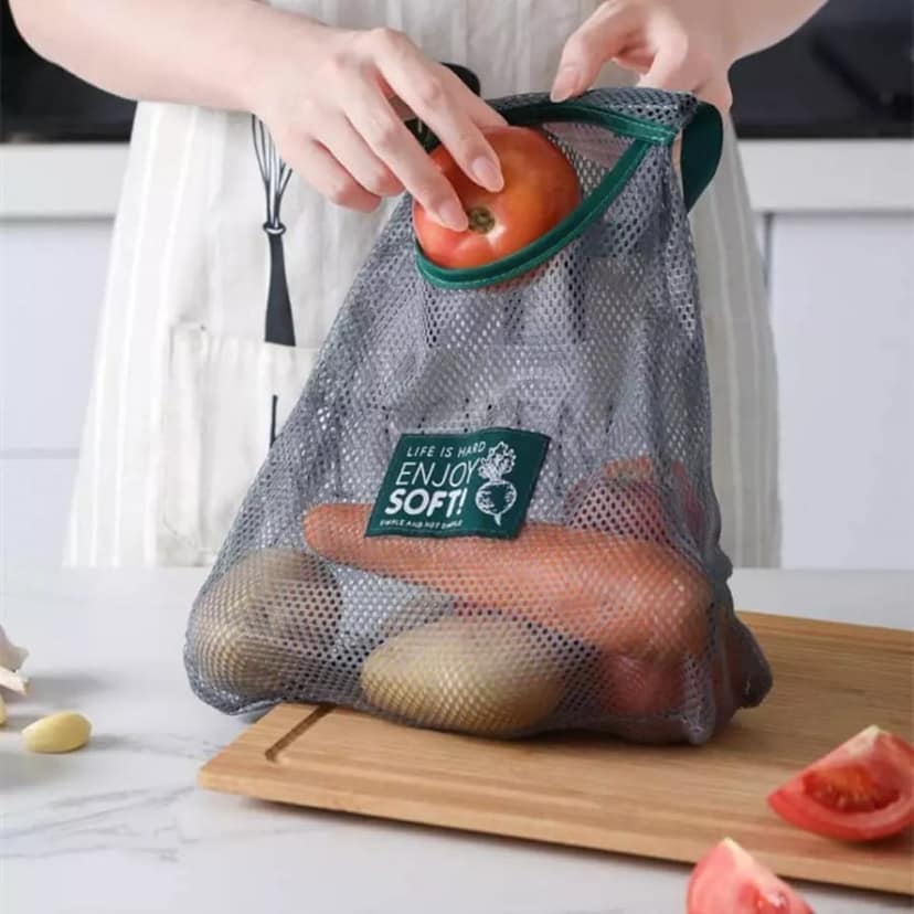 Wholesale Item - REUSABLE ECO FRUIT VEGETABLE BAG - MOQ 37 Pieces view 3