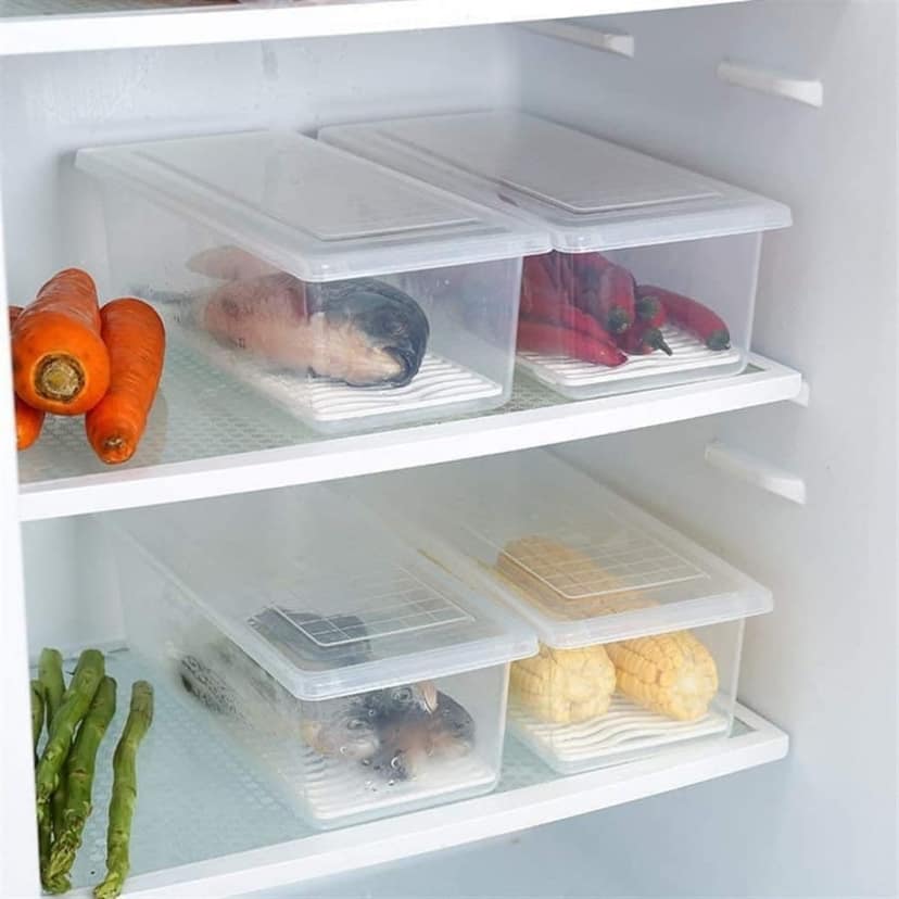 Wholesale Item - FISH VEGETABLE STORAGE CONTAINER (PACK OF 6) - MOQ 11 Pieces view 2