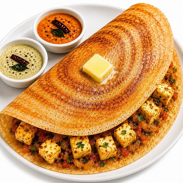 Butter paneer dosa