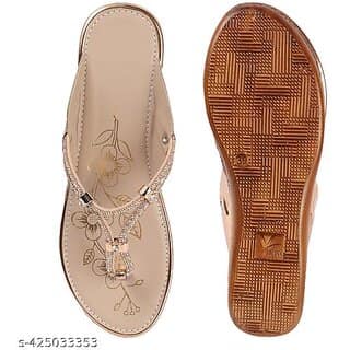 Designer Wedding Slip-on Heel Party Wear Sandal for Women view 2