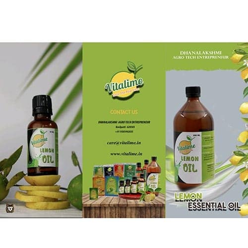 Vitalime Lemon Oil Essential Oil 10ml for Aromatherapy & Skin view 4