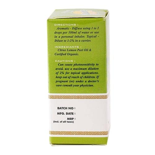 Vitalime Lemon Oil Essential Oil 10ml for Aromatherapy & Skin view 6