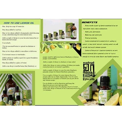 Vitalime Lemon Oil Essential Oil 10ml for Aromatherapy & Skin view 8