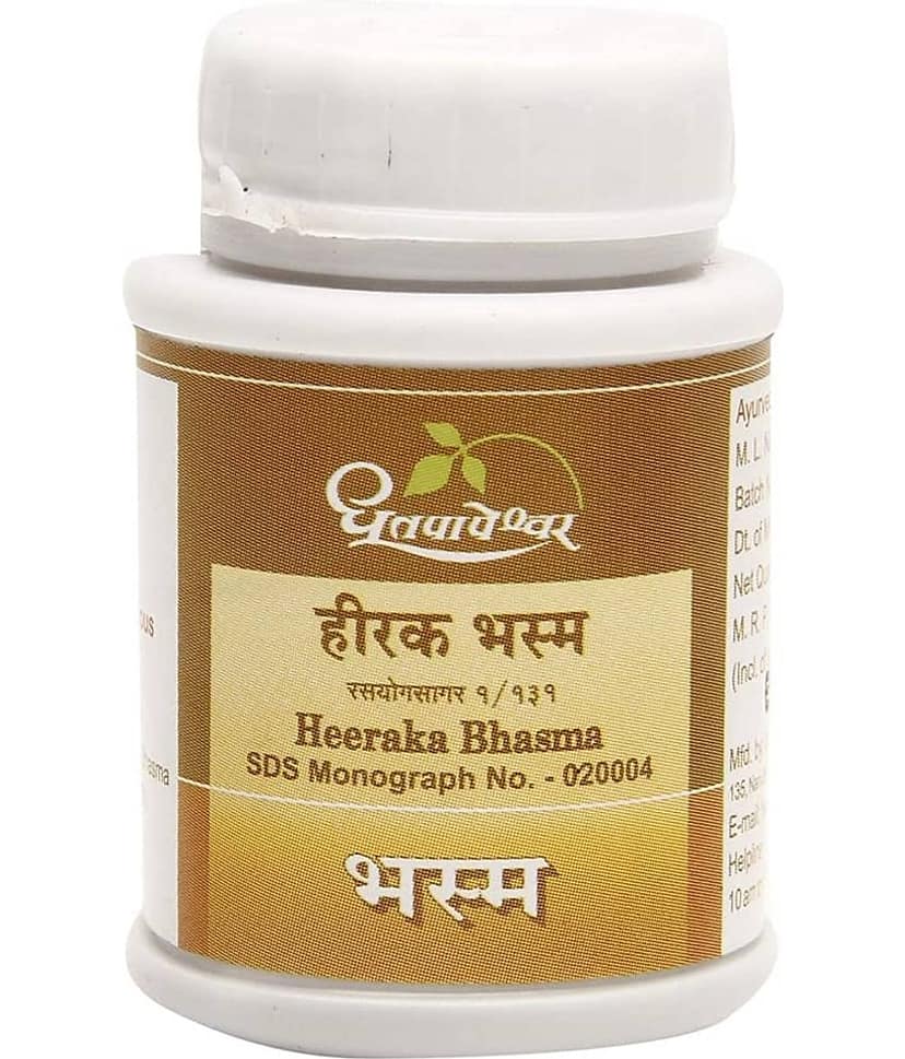Dhootpapeshwar DHOOTPAPESHWAR HEERAK BHASM 100 MG