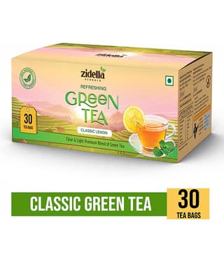 Zidella 30 no.s Chamomile Herbal Green Tea ( Bags )