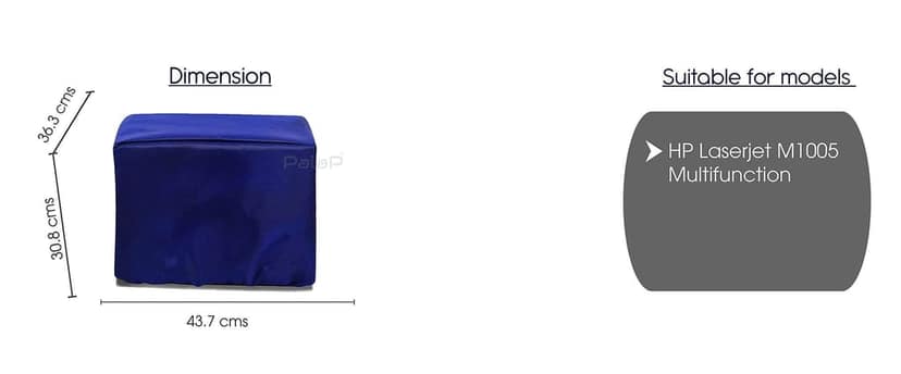 PalaP Dust Proof Printer Cover for HP Laserjet M1005 Multifunction view 6