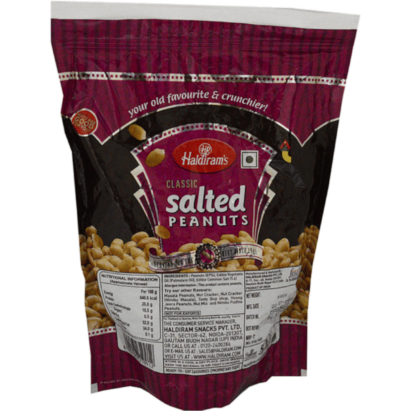 Haldiram's Salted Peanut, 400 G view 2