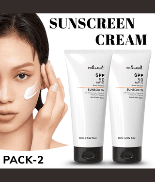 Phillauri SPF 50 Outdoor Tanning Sunscreen Cream For All Skin Type ( Pack of 2 )