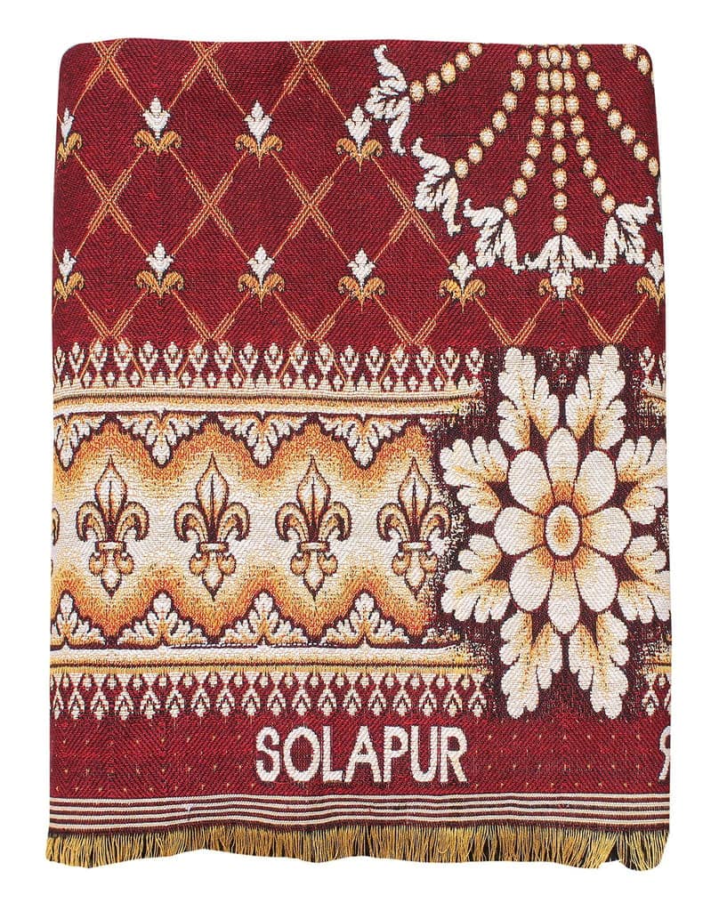 Solance Cotton Solapur Carpet, Dhurrie, Rug, Galicha (Multicolour, 58 inch x 88 inch) Pack of 1