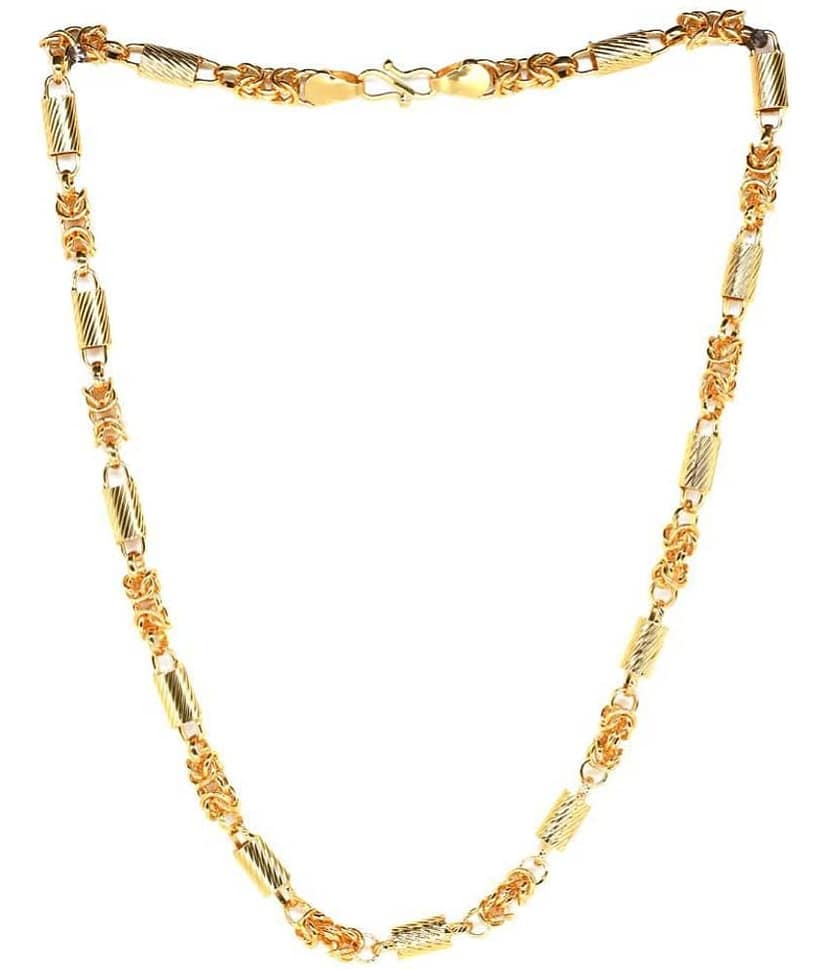 shankhraj mall Gold Plated Chain ( Set of 1 )