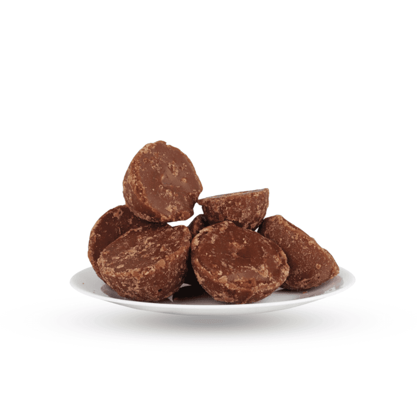Natural Unrefined Jaggery Palm Sugar Bites - Healthy Sweetener view 3