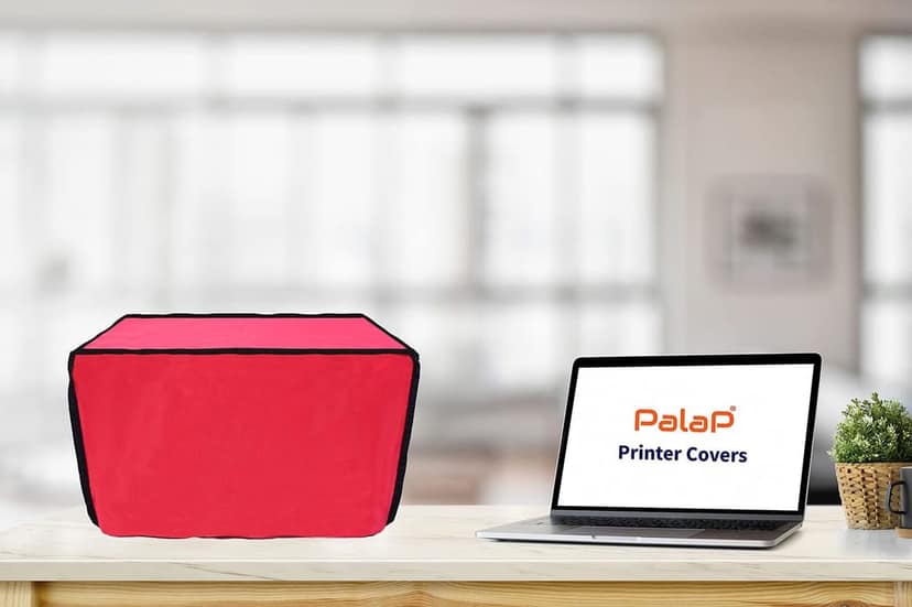Palap Super Premium Dust Proof Printer Cover for HP Laserjet P1108 (Red, 39.9 x 28.8 x 24.6 cm) view 5