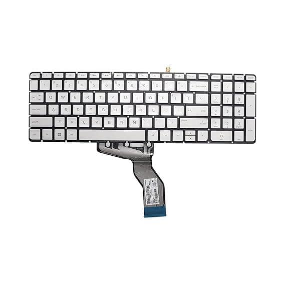 Laptop Keyboard Compatible For HP M6-W- Series (SILVER)