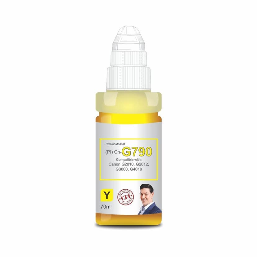 ProDot Cn-G790 Inkjet Ink Refill Compatible with Canon Pixma G1000, G1010, G2000, G2010, G3000, G3010, G4000, G4010 Ink Tank Printers