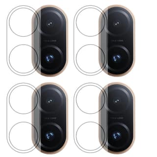 ISAAK Back Camera Lens Protector compatible for Vivo T4 Pro (Pack of 4)