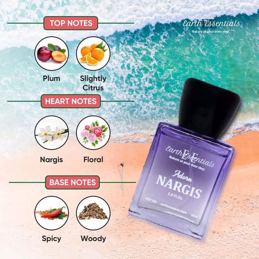 NARGIS Adorn Floral Perfume Eua de Perfum view 5