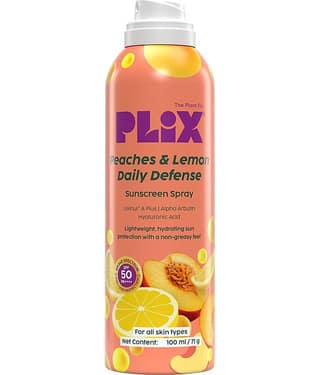 PLIX THE PLANT FIX Peaches & Lemon Body Sunscreen- 100 ml