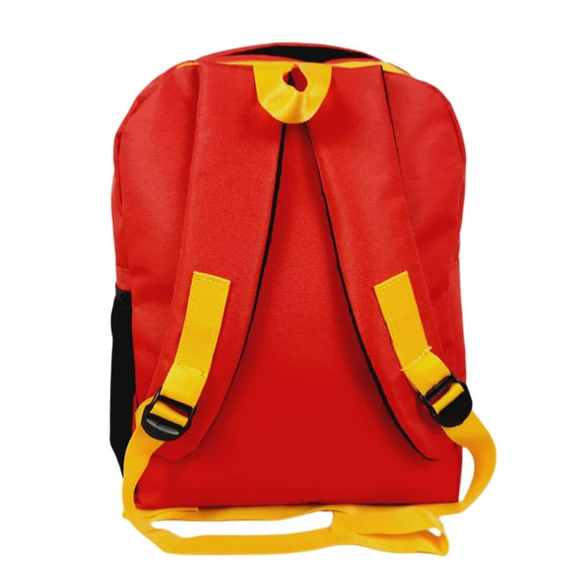 School Bag and Backpack for Girls Boys/Casual Kids Polyester Printed Backpack Waterproof School Bag for Boys and Girls Storage Backpack Red view 2