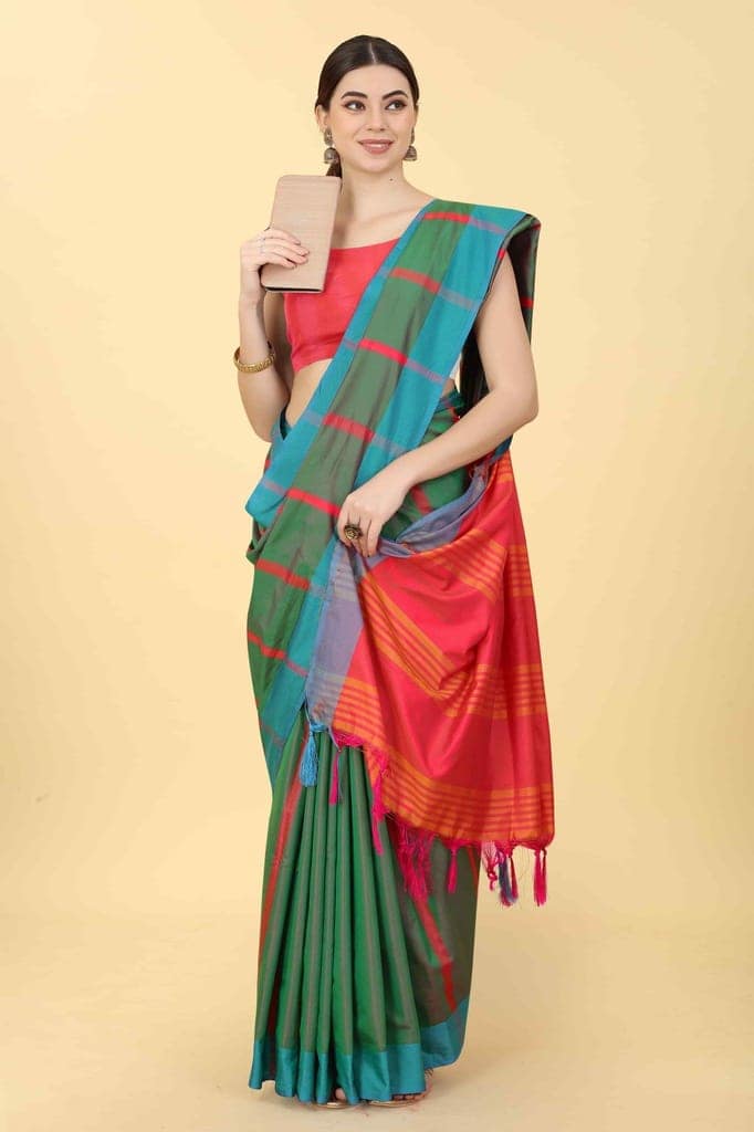 Women's Aarani Pattu Art Silk Saree view 4