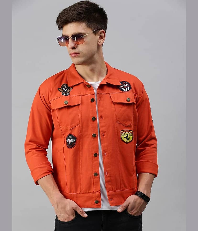 VOXATI Denim Men's Denim Jacket - Green ( Pack of 1 )