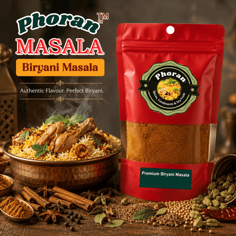 BUY 250 gm Special Masala COMBO pack - 50 gm each - 5 Premium Spices | Garam Masala l Biryani Masala l Tandoori Masala l Pav Bhaji Masala l Jeeravan Masala view 4
