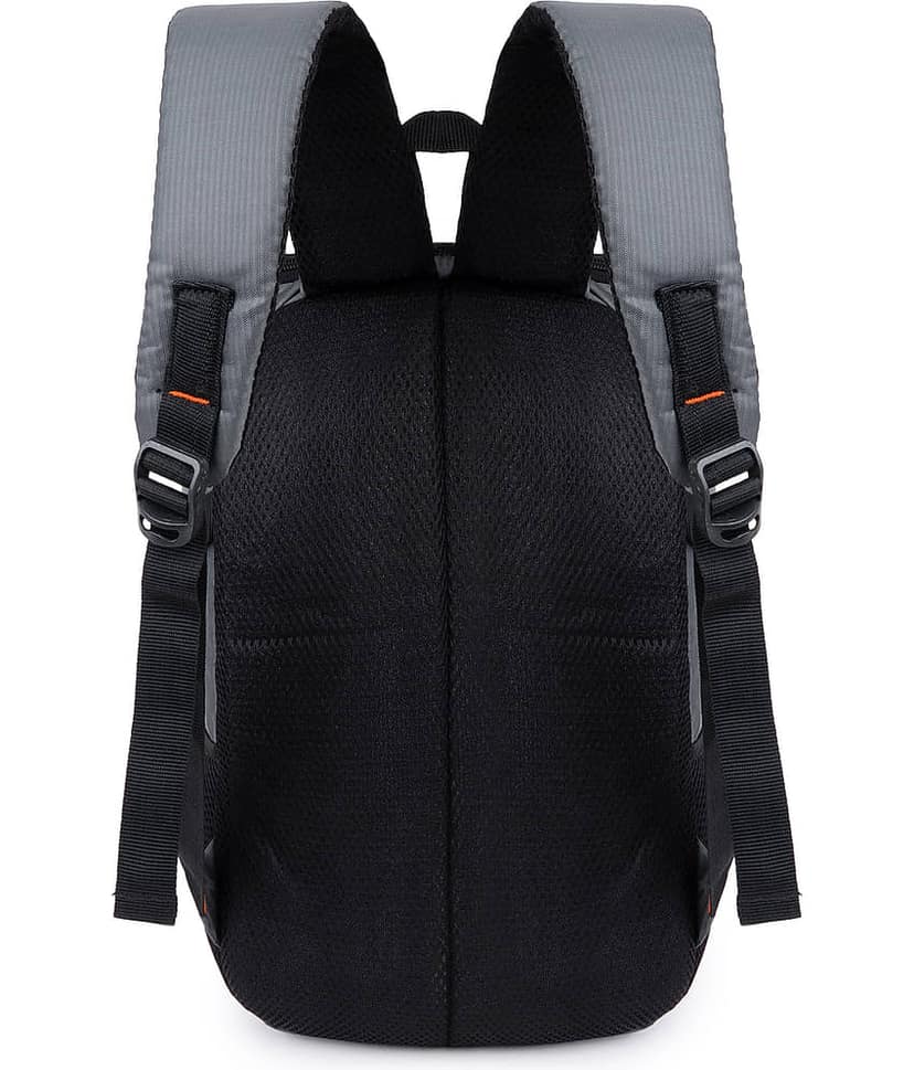 Da Tasche - Light Grey Polyester Backpack For Kids view 2