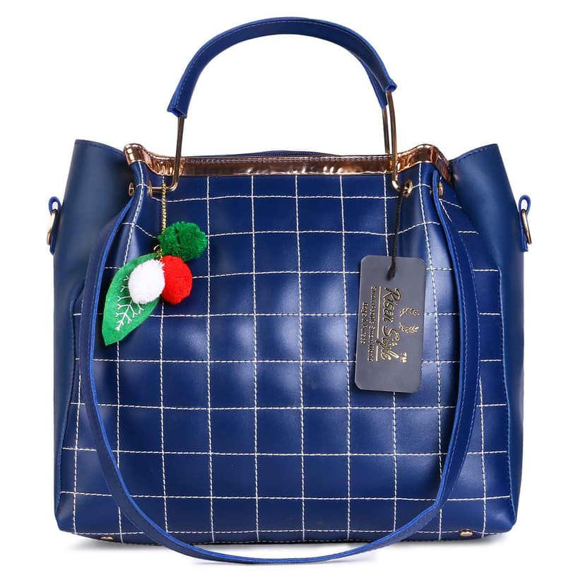 Blue Handbag Collection view 3
