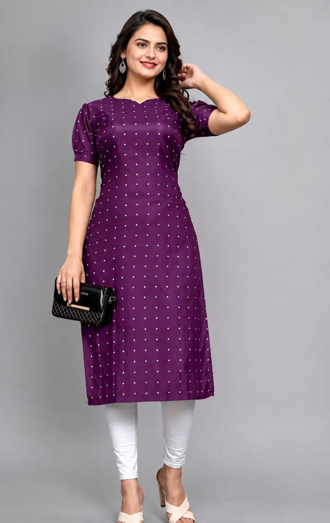 Beautiful Kurti for Women, Latest Fashion Designer Ethnic Wear, Stylish Traditional Indian Outfit for Daily Wear, Office, College and Festive Occasions