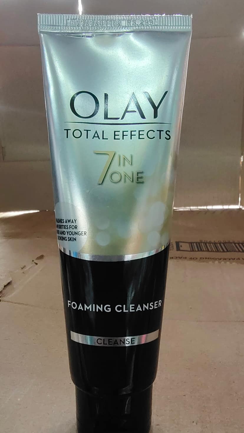 Olay total effects 7 in one foaming cleanser