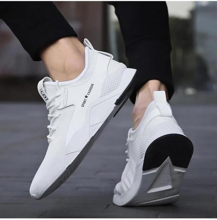 Ababil unique trendy sport shoes for men with watch view 2