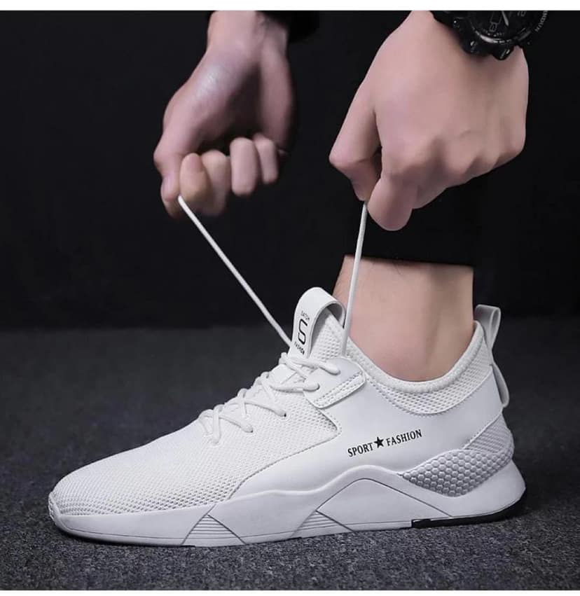 Ababil unique trendy sport shoes for men with watch view 3