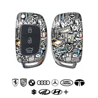 Broadway Abstract Car Key Skins