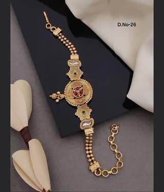 Shivay Fashion Gold Bracelet ( Pack of 1 )