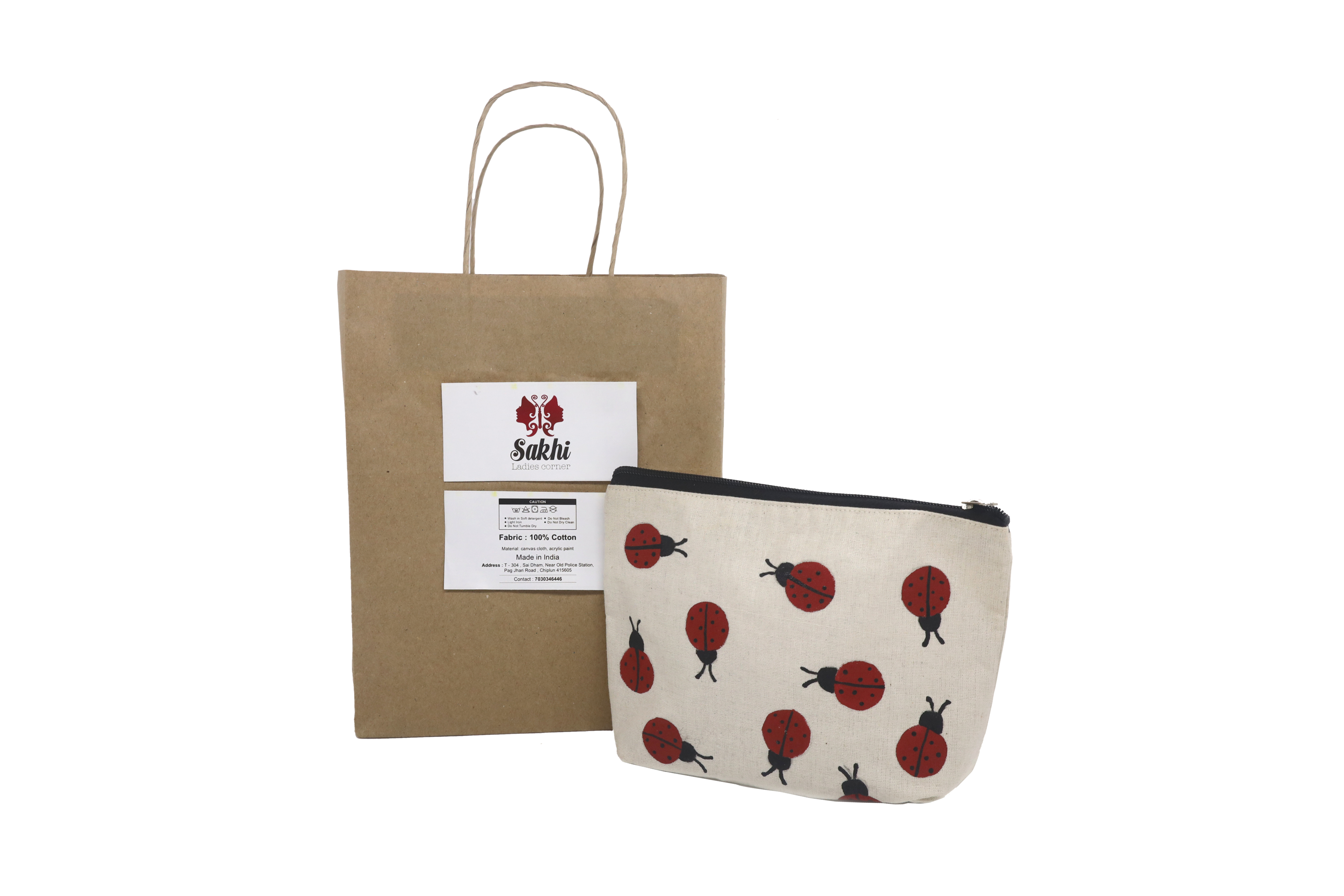 Reusable Cotton Bag with Durable Fabric Design for Shopping, Everyday Carry and Eco-Friendly Use