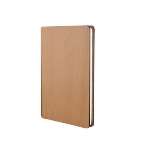Solid Wooden Textured Diary Ek3501