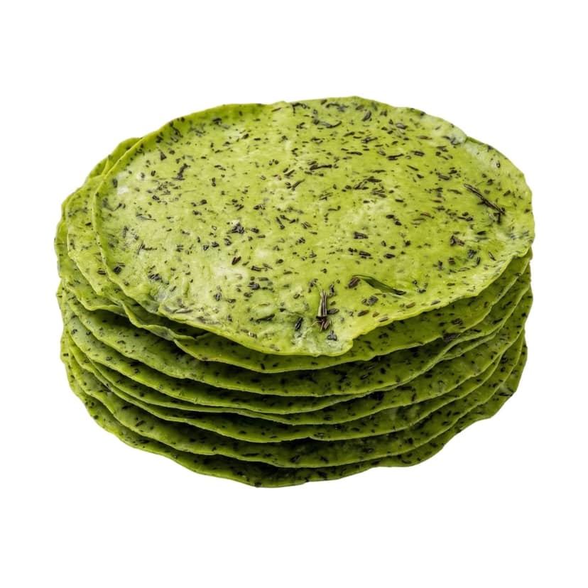 Banarasi Moong Pudina Papad | Authentic Traditional Homemade Papad | Crispy, Mint-Flavored & Tasty Indian Snack view 3