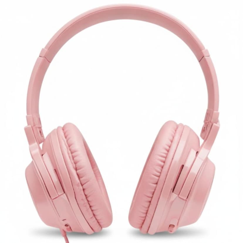 Wireless Over-Ear Headphones - Pink view 2