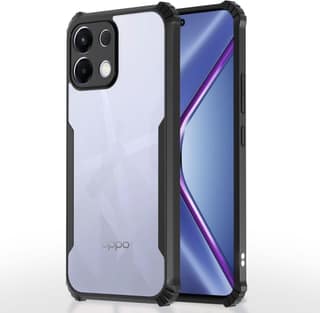 PLUGTECH Slim Shockproof Case | Matte Black Soft | Drop Protection | Precise Cutouts | Premium Mobile Cover for OPPO K13 5G